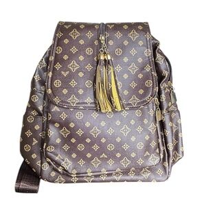 Brand New Mini Designer Pattern Backpack Purse